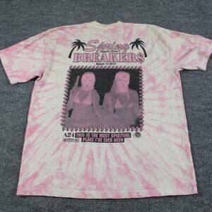 Online Ceramics A24 Shirt Mens XL Spring Breakers Sunset Tie Dye Tee Streetwear